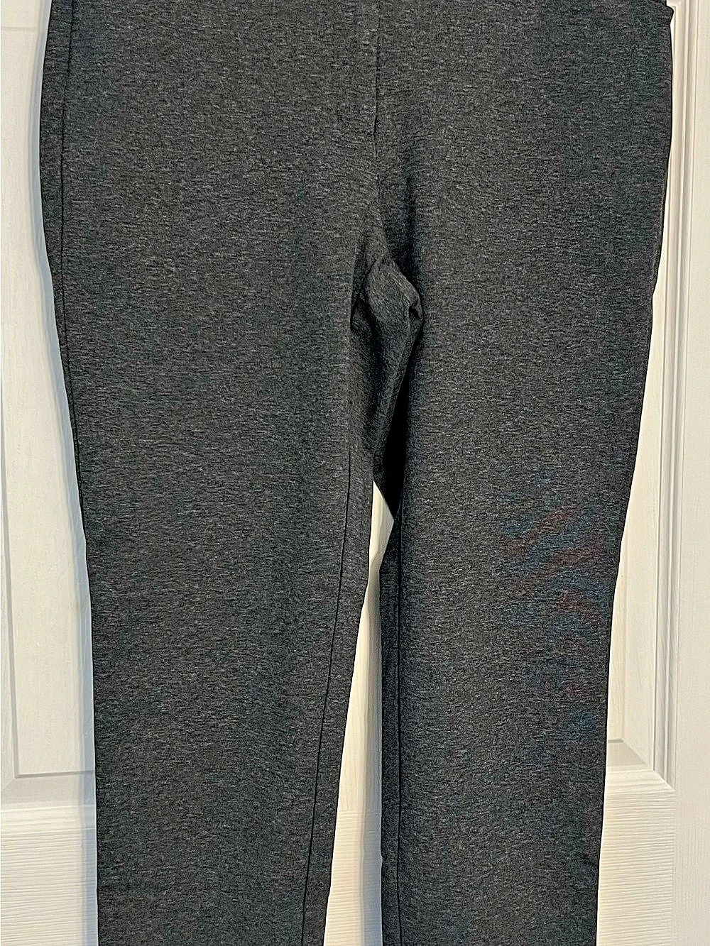 White House Black Market Women's Straight Leg Pants Gray